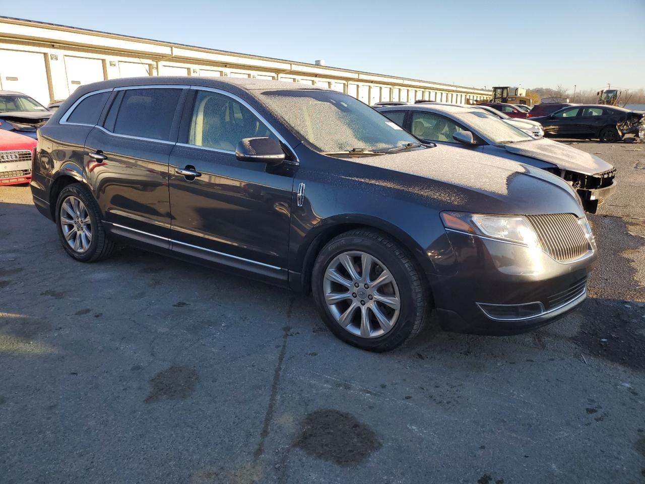 2014 Lincoln MKT VIN 2LMHJ5AT7EBL53766 Copart auction photo, rear end damage thumbnail 4