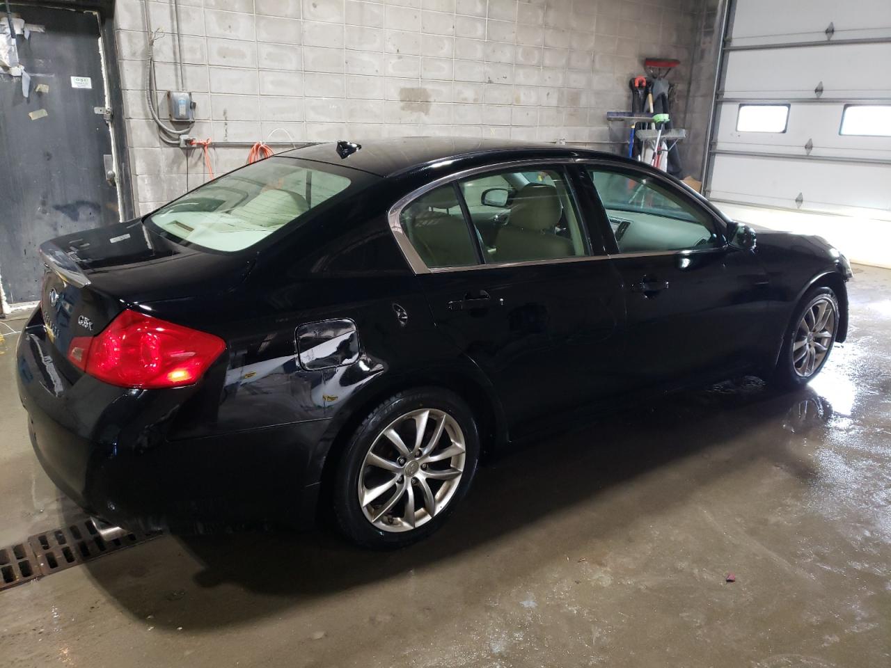 2007 Infiniti G VIN JNKBV61F27M808528 Copart auction photo, front end / rear end damage thumbnail 3