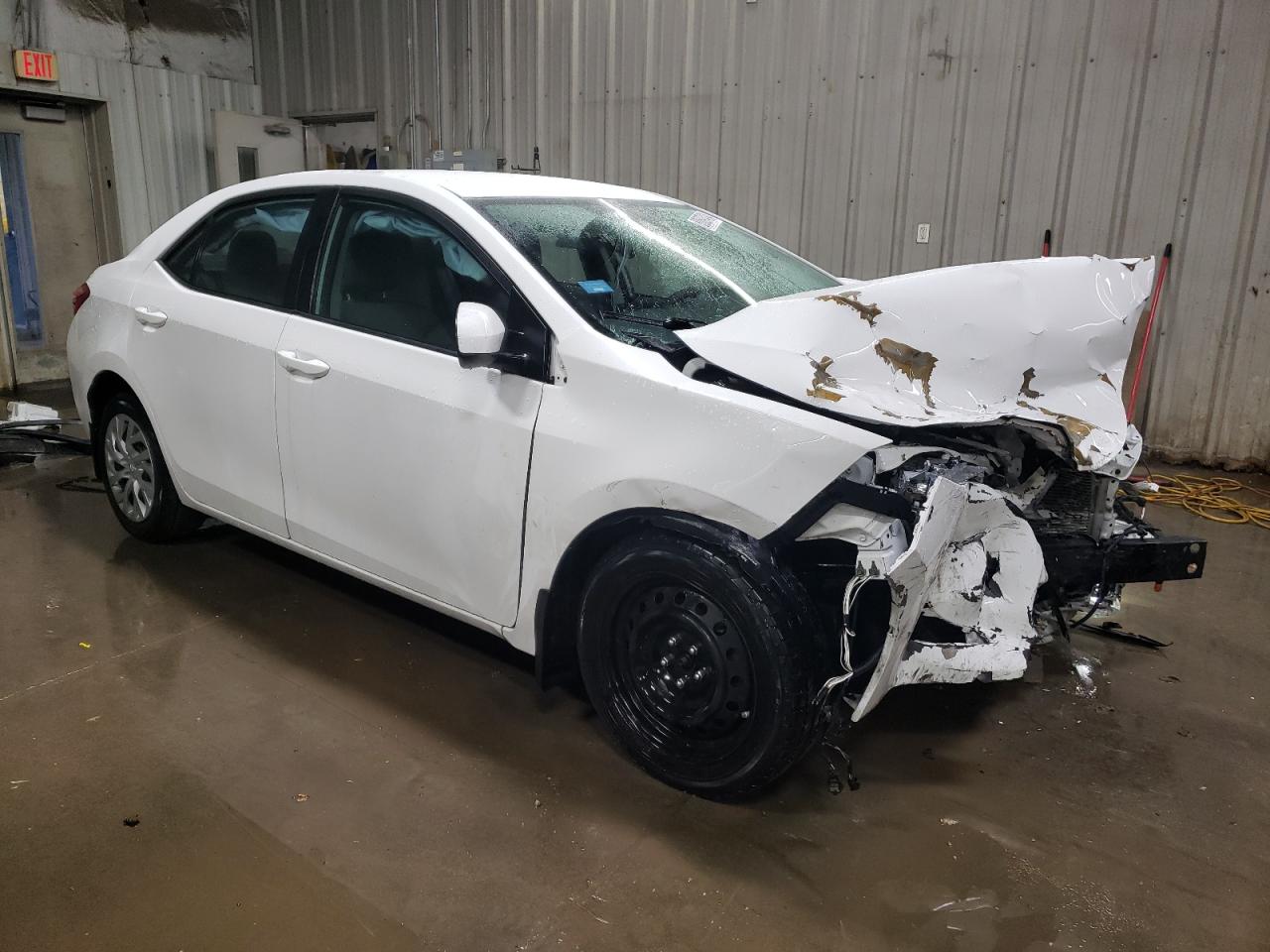 2018 Toyota Corolla VIN 2T1BURHE1JC085228 Copart auction photo, front end damage thumbnail 4