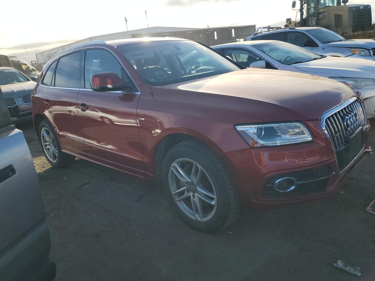 2014 Audi Q5 VIN WA1DGAFP3EA127778 Copart auction photo, front end damage thumbnail 4