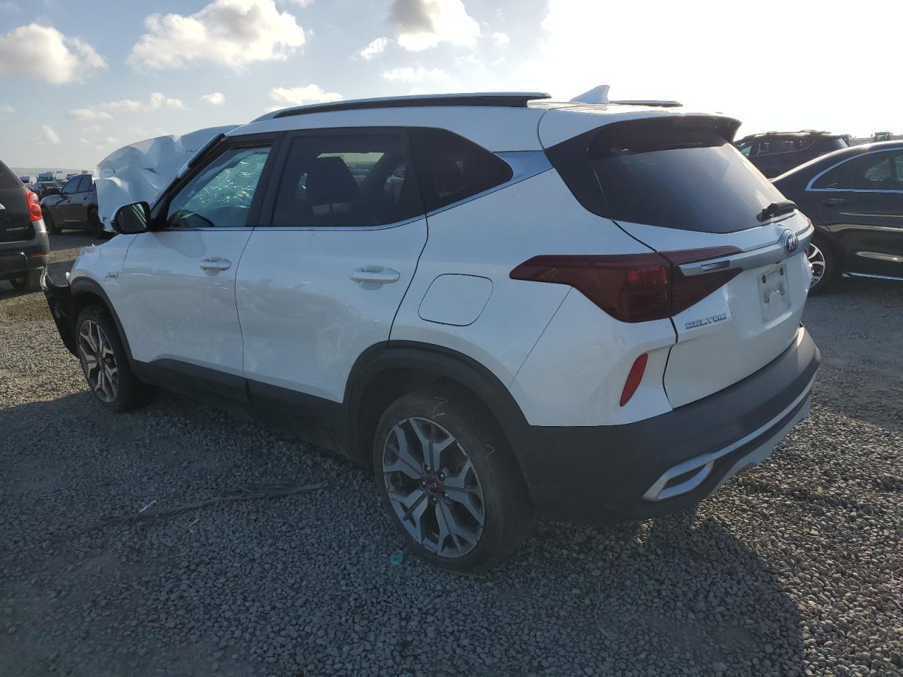 2021 KIA Seltos VIN KNDEUCA27M7084522 Copart auction photo, front end damage thumbnail 2