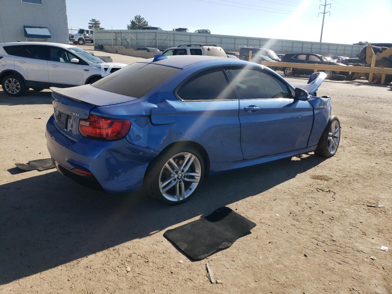 2017 BMW 2er VIN WBA2H9C50HV641853 Copart auction photo, front end damage thumbnail 3