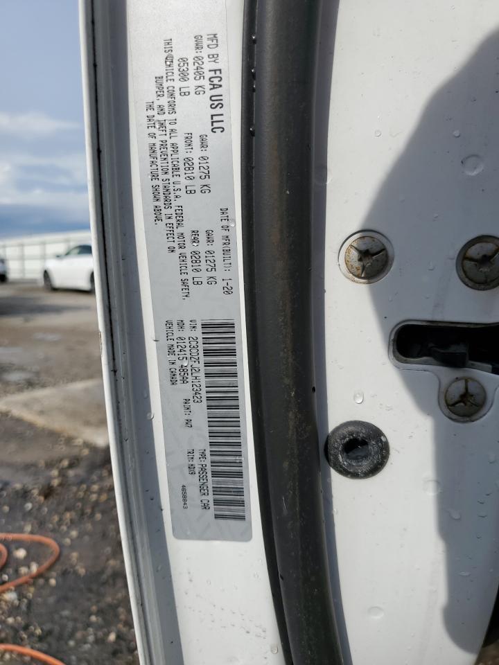 2020 Dodge Challenger VIN 2C3CDZFJ2LH123423 Copart auction photo, all over damage thumbnail 13