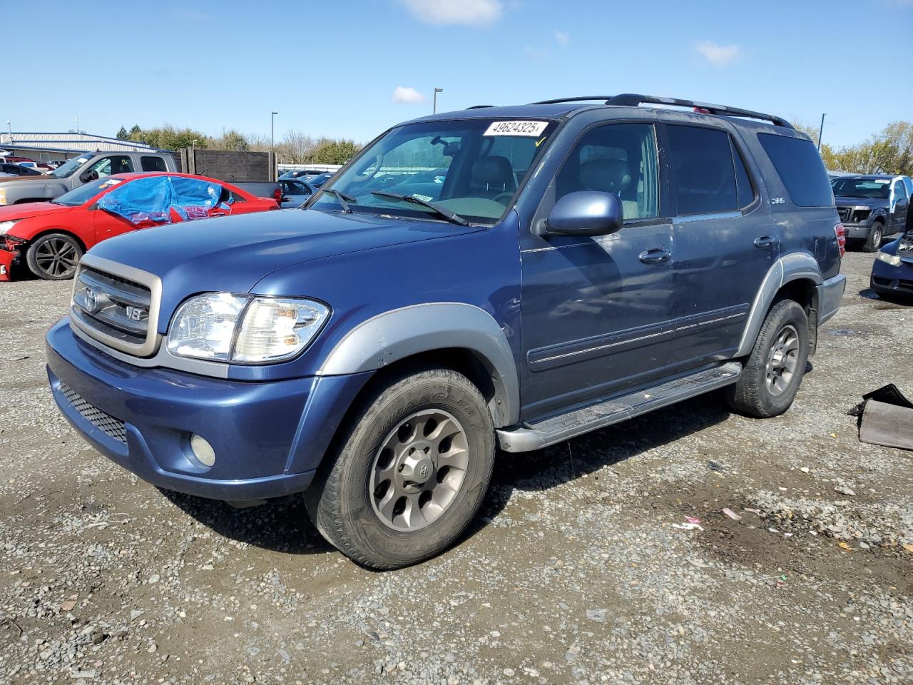2001 Toyota Sequoia VIN 5TDBT44A71S042139 - Copart auction photo