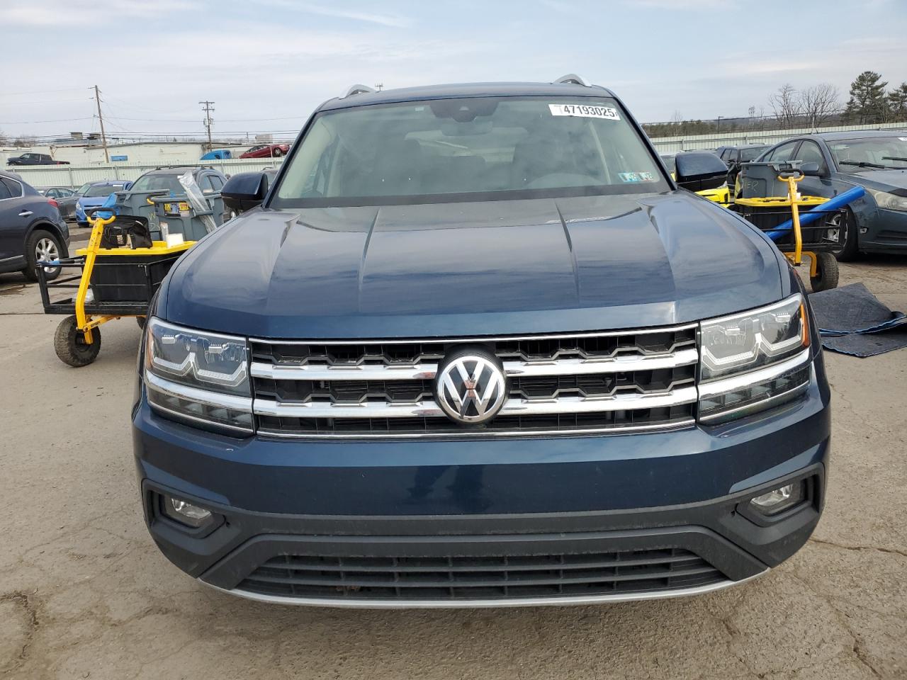 2019 Volkswagen Atlas VIN 1V2UR2CA3KC569870 Copart auction photo, rear end damage thumbnail 5