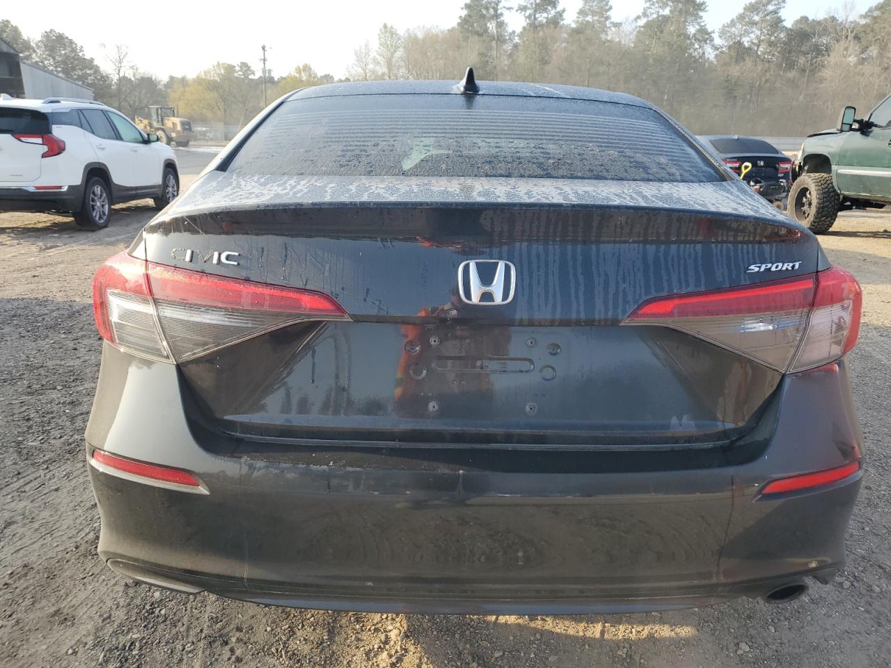2022 Honda Civic VIN 2HGFE2F58NH533891 Copart auction photo, side damage thumbnail 6