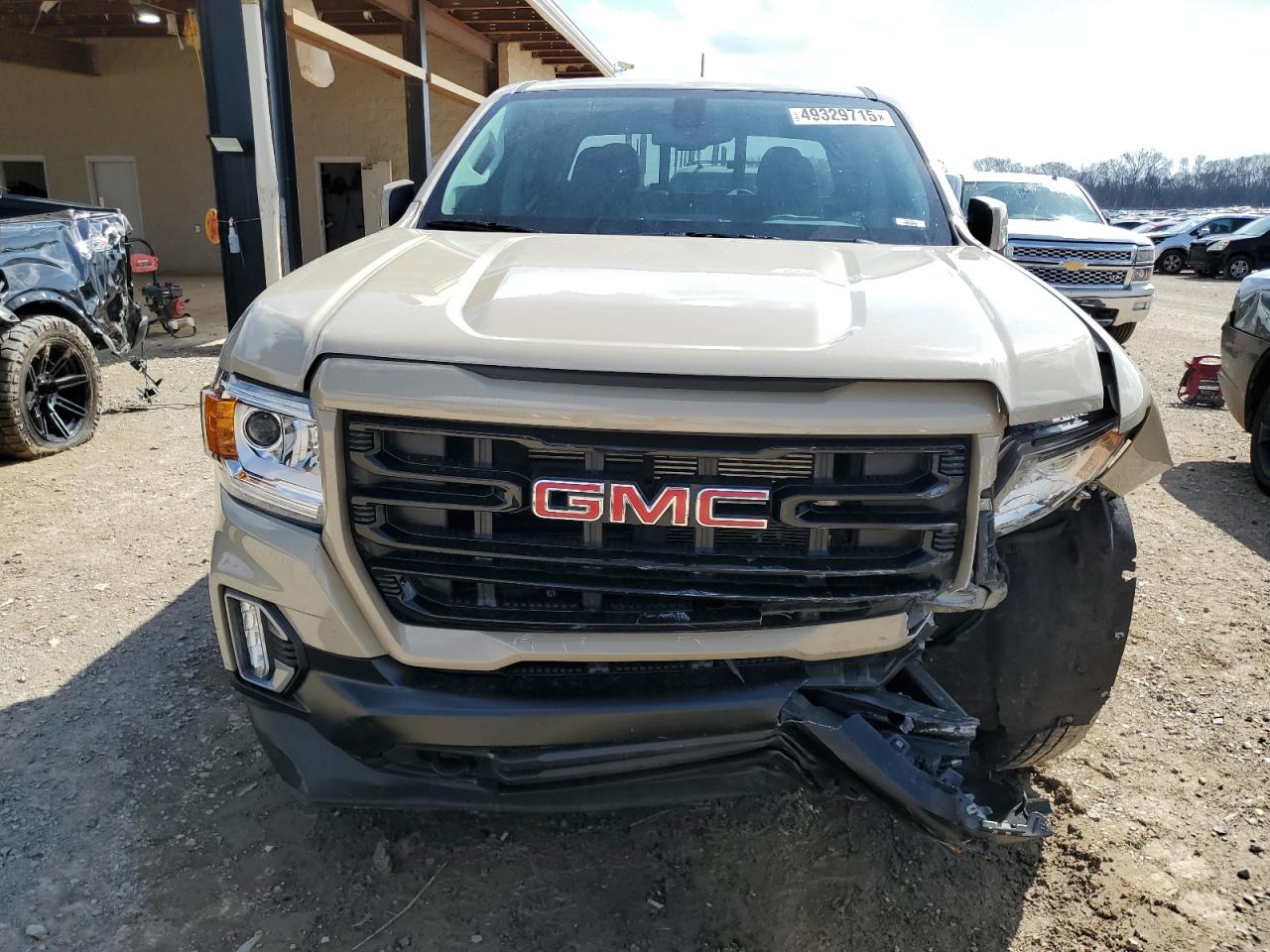 2022 GMC Canyon VIN 1GTG6CEN3N1294420 Copart auction photo, front end damage thumbnail 5