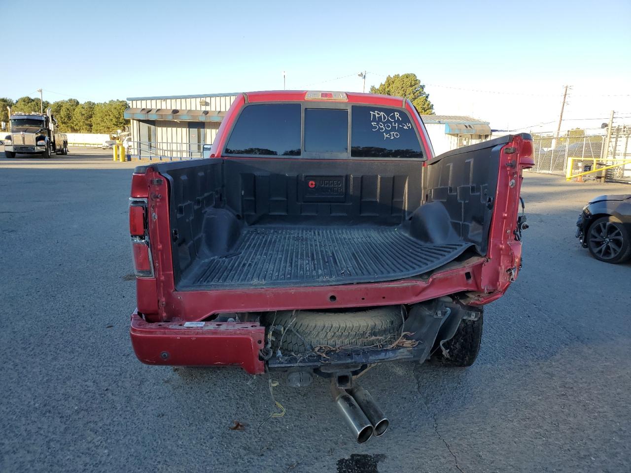 2012 Ford F-150 VIN 1FTFW1CF8CFC55897 Copart auction photo, front end / rear end damage thumbnail 6