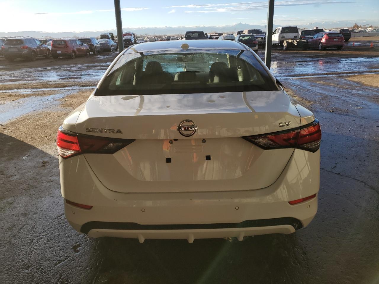 2022 Nissan Sentra VIN 3N1AB8CV3NY205137 Copart auction photo, hail damage thumbnail 6