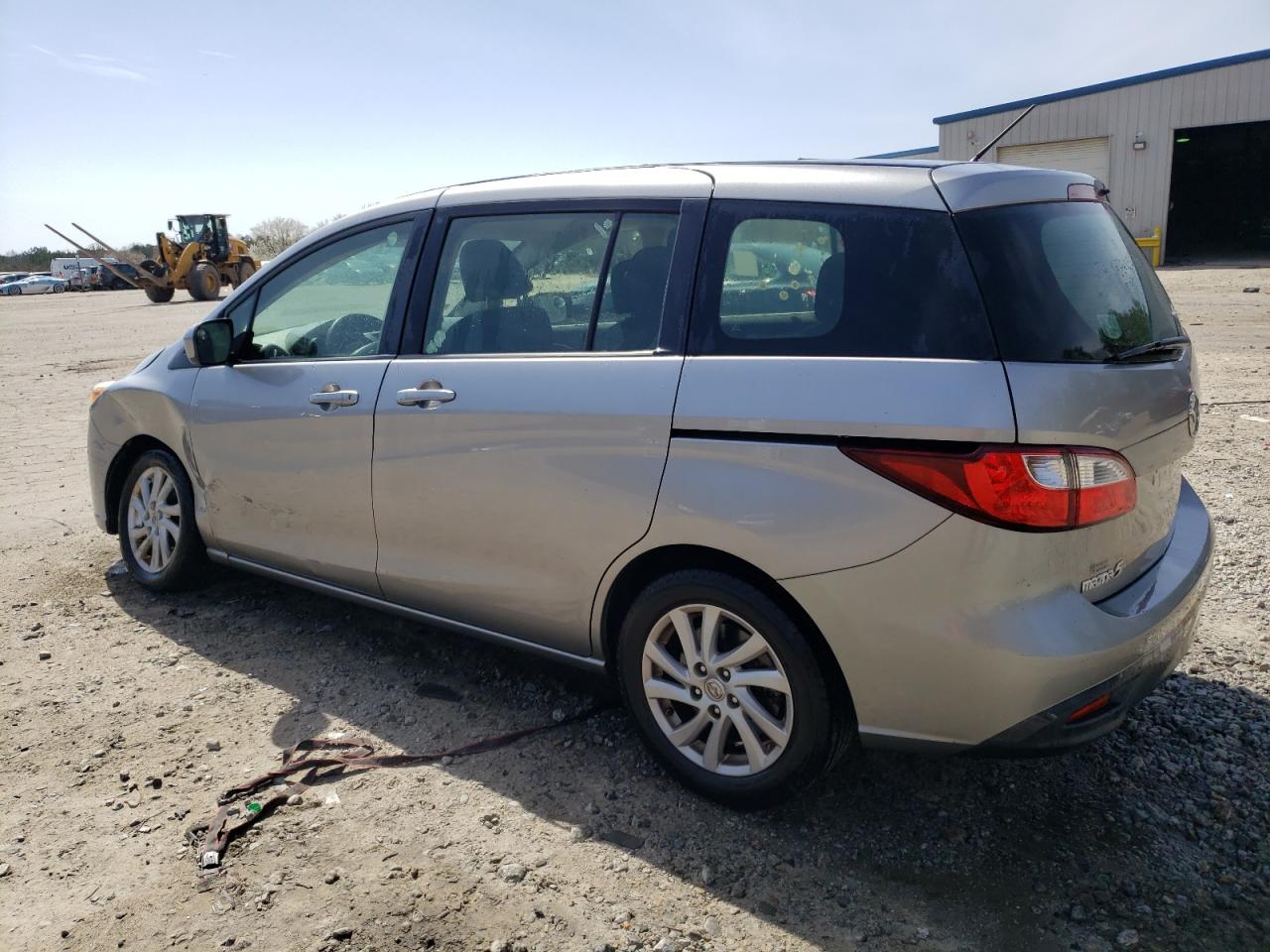 2012 Mazda 5 VIN JM1CW2BL0C0128127 Copart auction photo, front end / side damage thumbnail 2