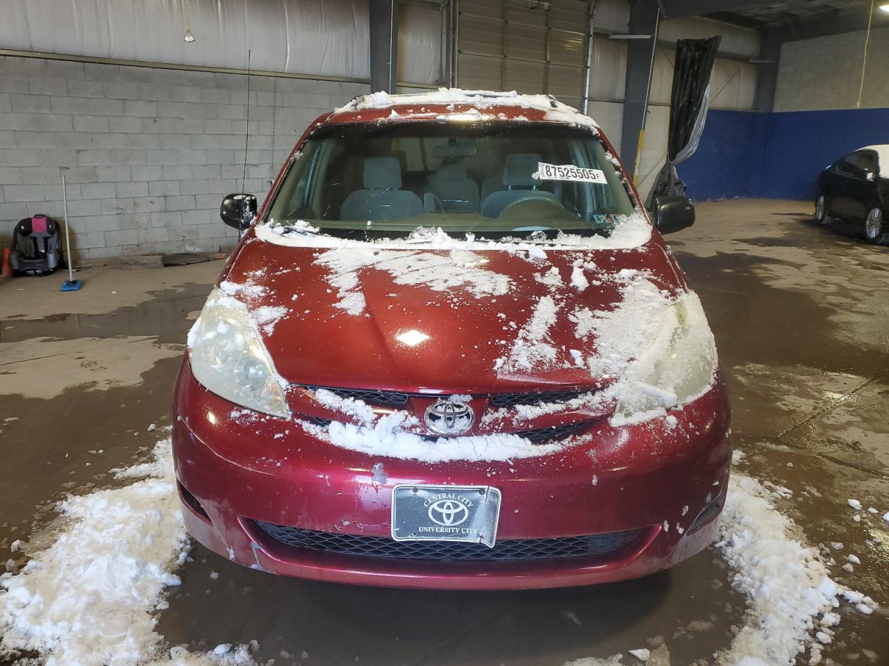 2006 Toyota Sienna VIN 5TDZA23C76S460140 Copart auction photo, vandalism damage thumbnail 5