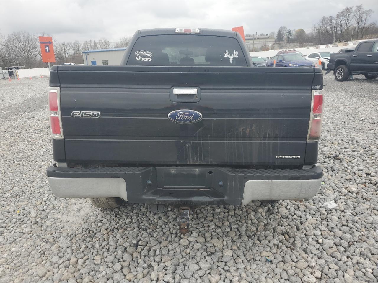 2013 Ford F-150 VIN 1FTEX1EM3DFD61163 Copart auction photo, front end / undercarriage damage thumbnail 6