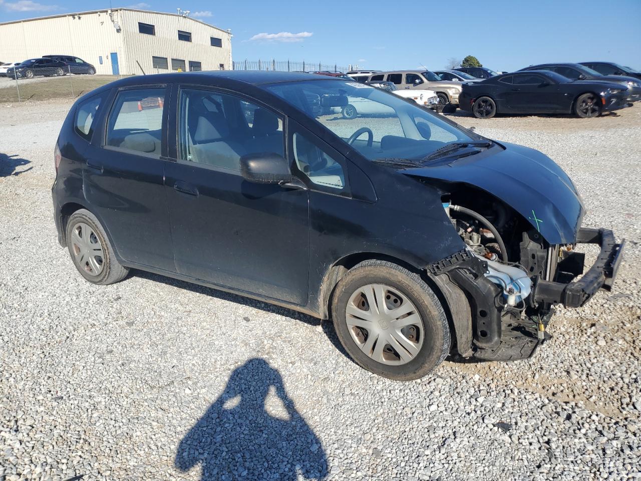 2009 Honda Fit VIN JHMGE88229S033442 Copart auction photo, front end damage thumbnail 4