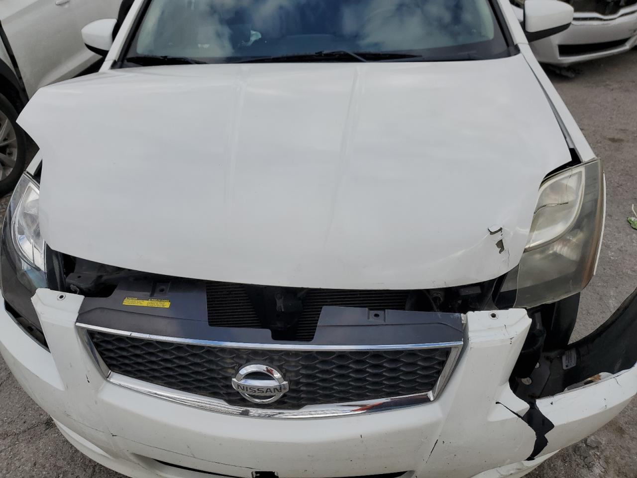 2012 Nissan Sentra VIN 3N1AB6AP5CL713662 Copart auction photo, front end damage thumbnail 11