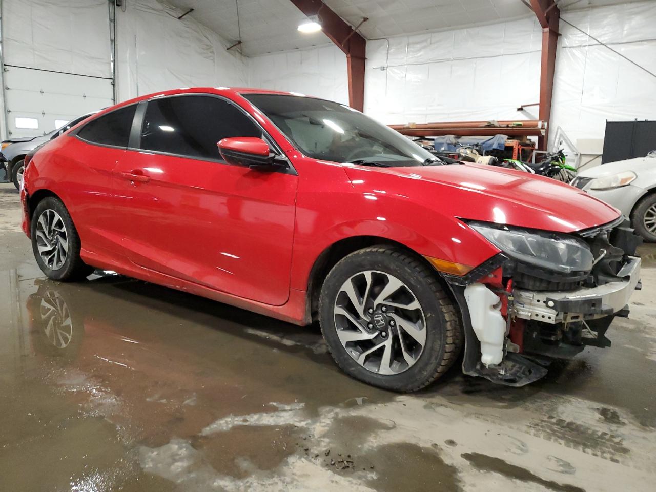 2019 Honda Civic VIN 2HGFC4B69KH309525 Copart auction photo, front end / minor dent/scratches damage thumbnail 4