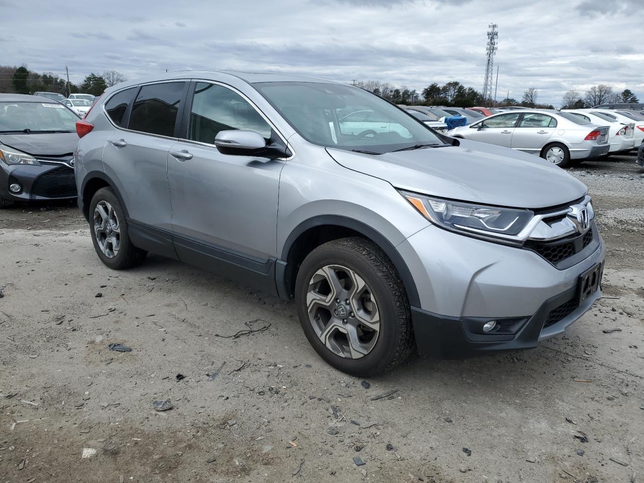 2017 Honda CR-V VIN 5J6RW2H88HL006807 Copart auction photo, side damage thumbnail 4