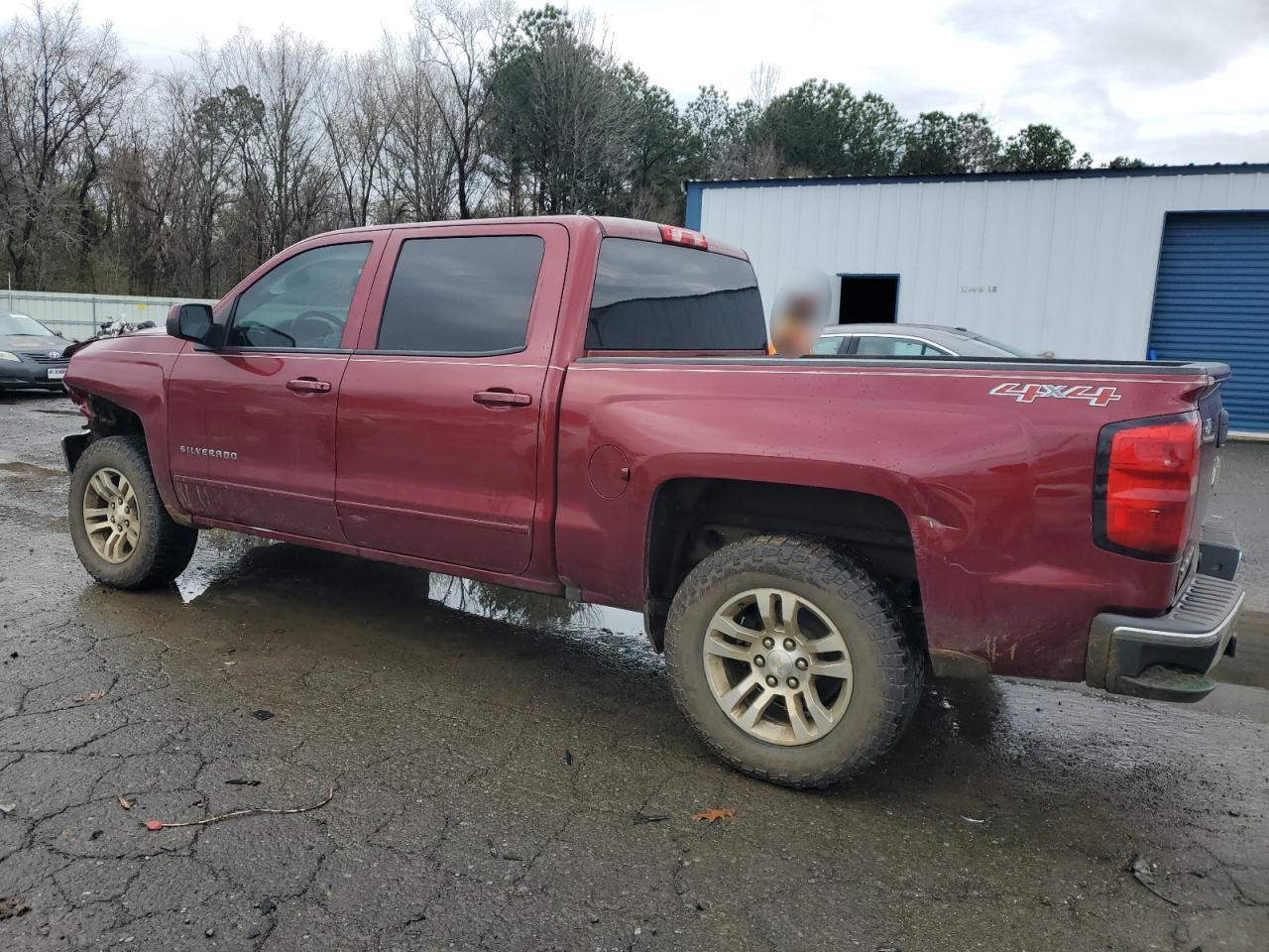 2017 Chevrolet Silverado VIN 3GCUKREC7HG289467 Copart auction photo, front end / minor dent/scratches damage thumbnail 2