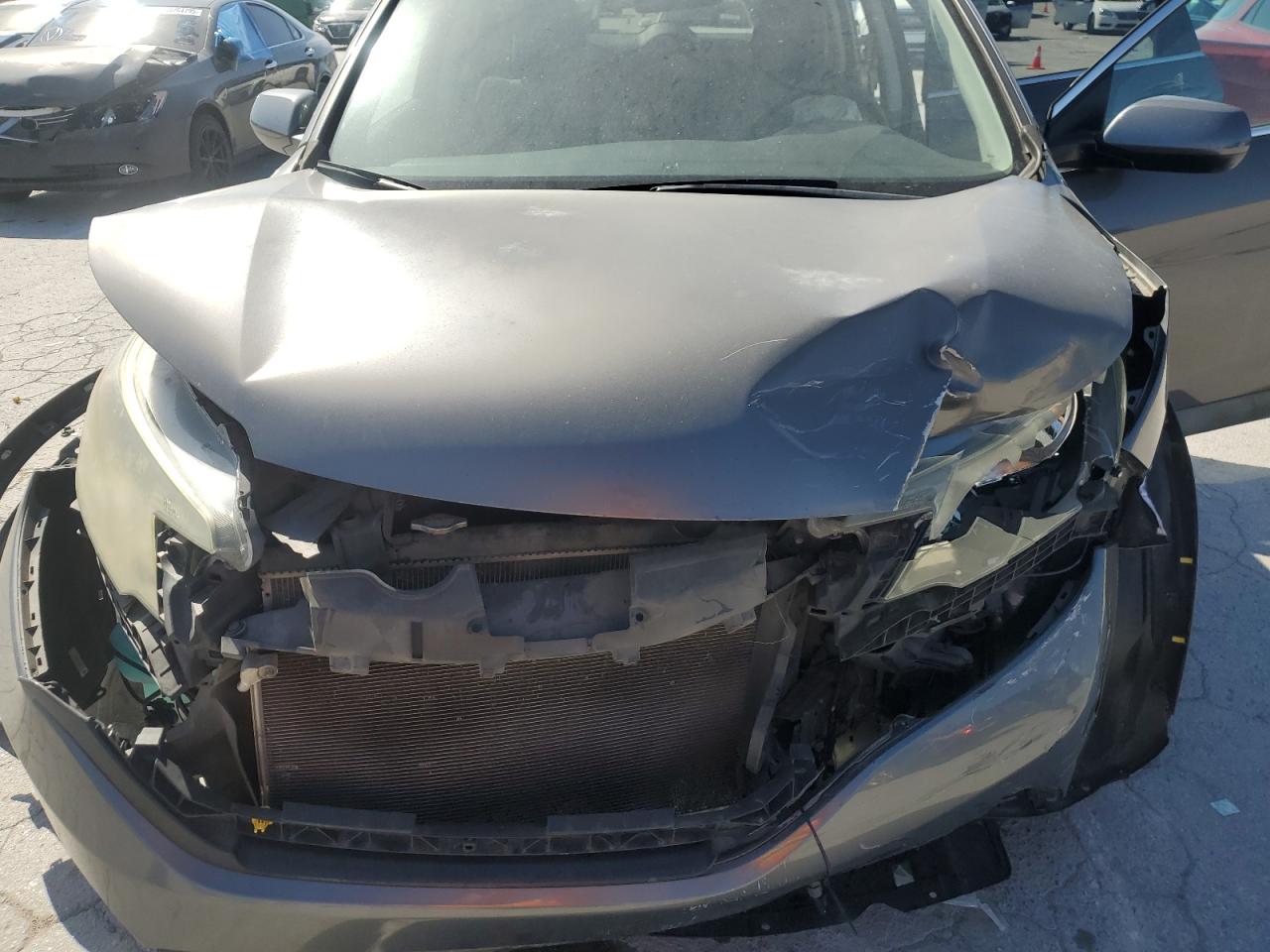 2014 Honda CR-V VIN 2HKRM3H51EH501843 Copart auction photo, front end damage thumbnail 14