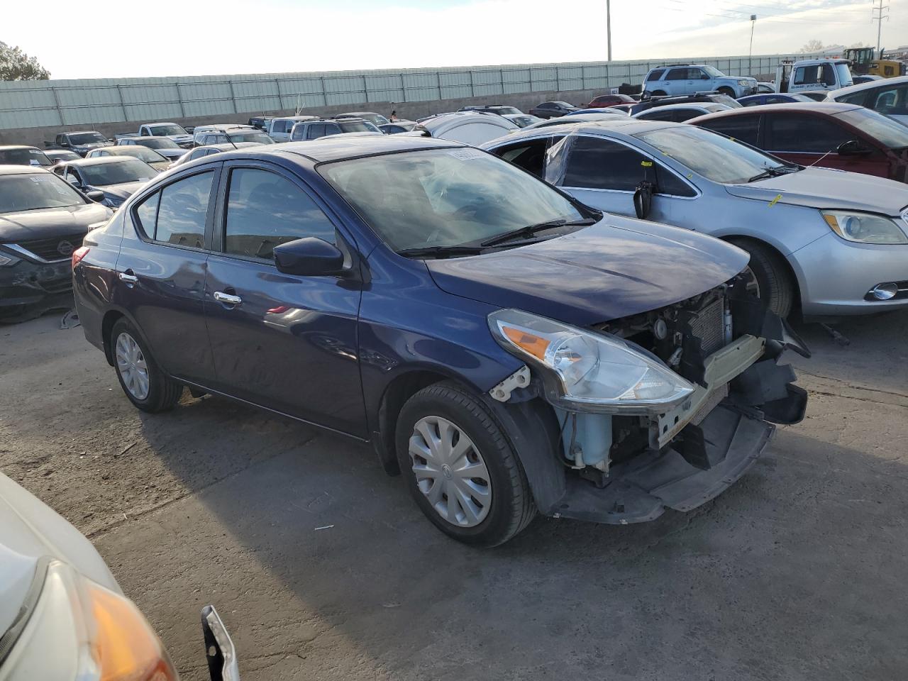2018 Nissan Versa VIN 3N1CN7AP0JL860572 Copart auction photo, front end damage thumbnail 4