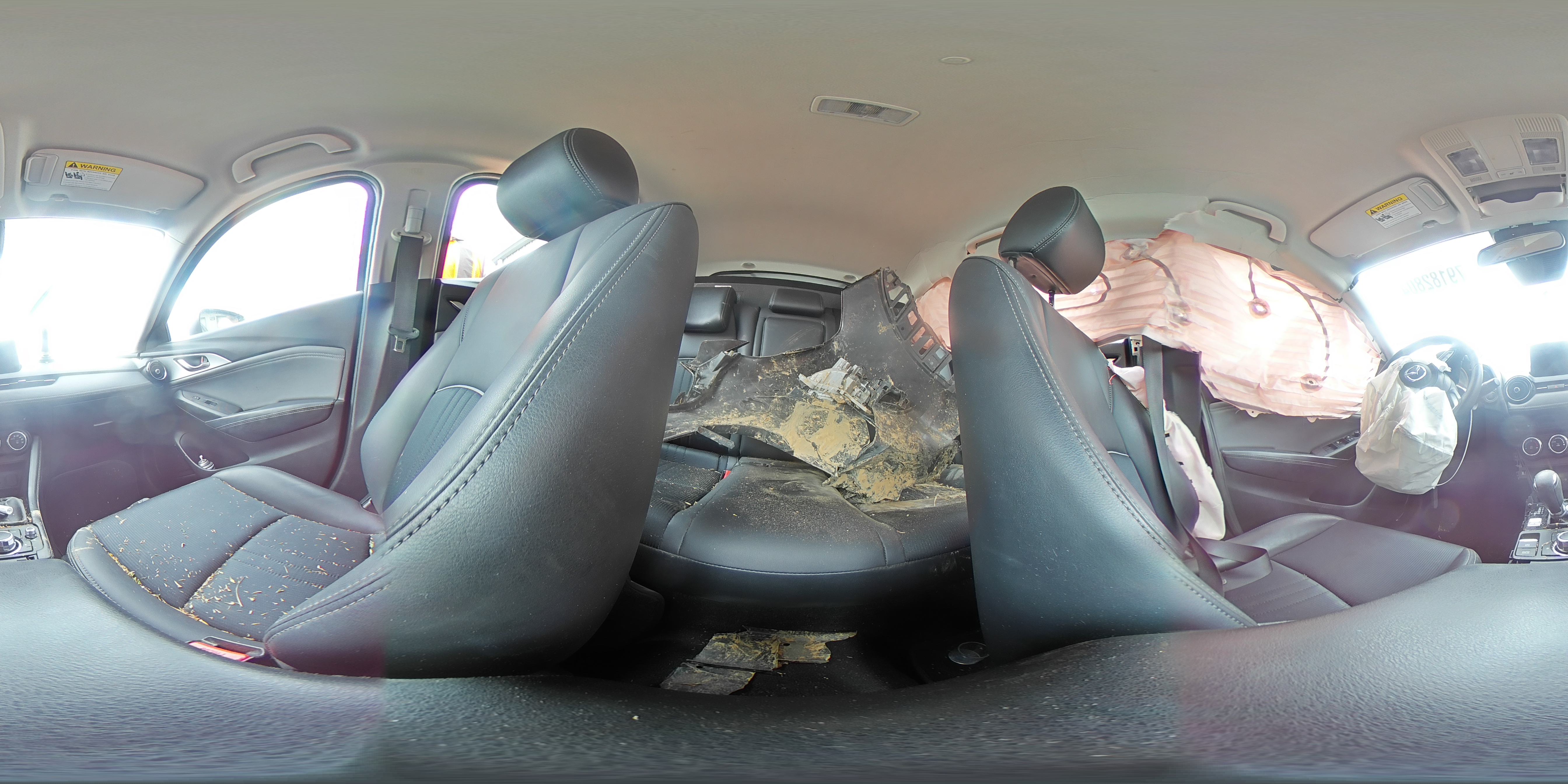 2019 Mazda CX-3 VIN JM1DKDC72K0445239 Copart auction photo, front end damage thumbnail 13