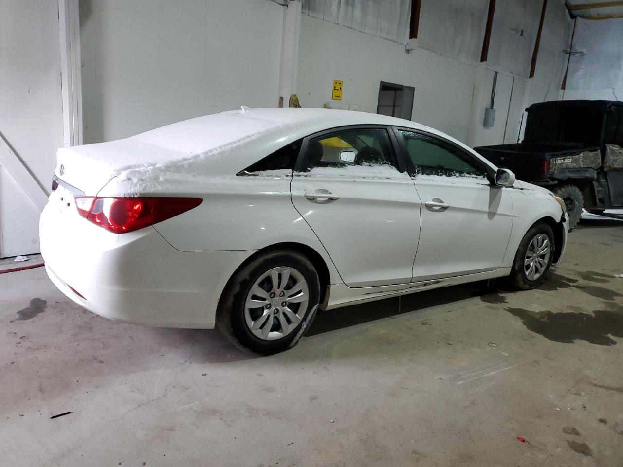 2011 Hyundai Sonata VIN 5NPEB4AC5BH153222 Copart auction photo, mechanical / front end damage thumbnail 3