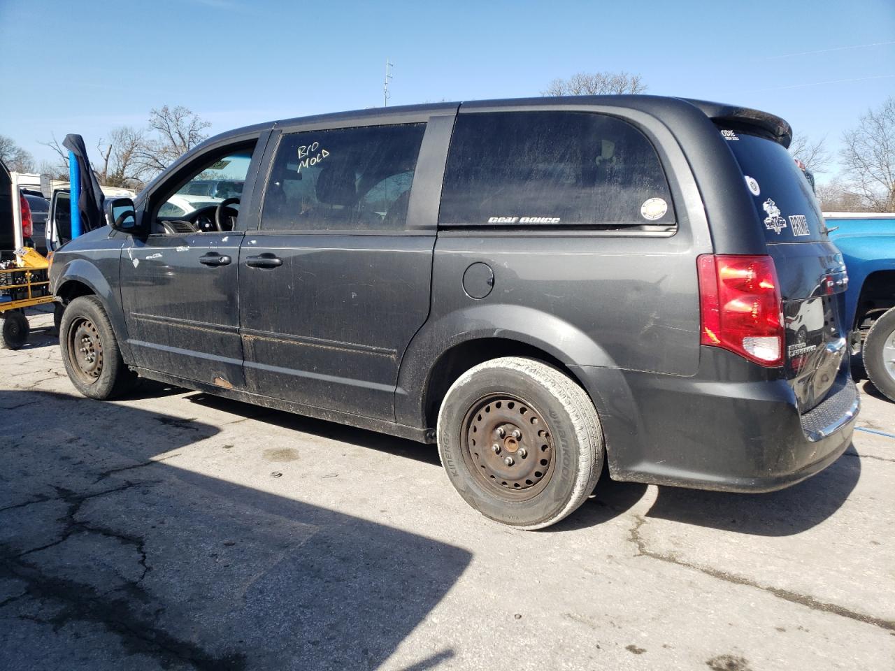 2011 Dodge Caravan VIN 2D4RN4DG3BR750429 Copart auction photo, front end / hail damage thumbnail 2