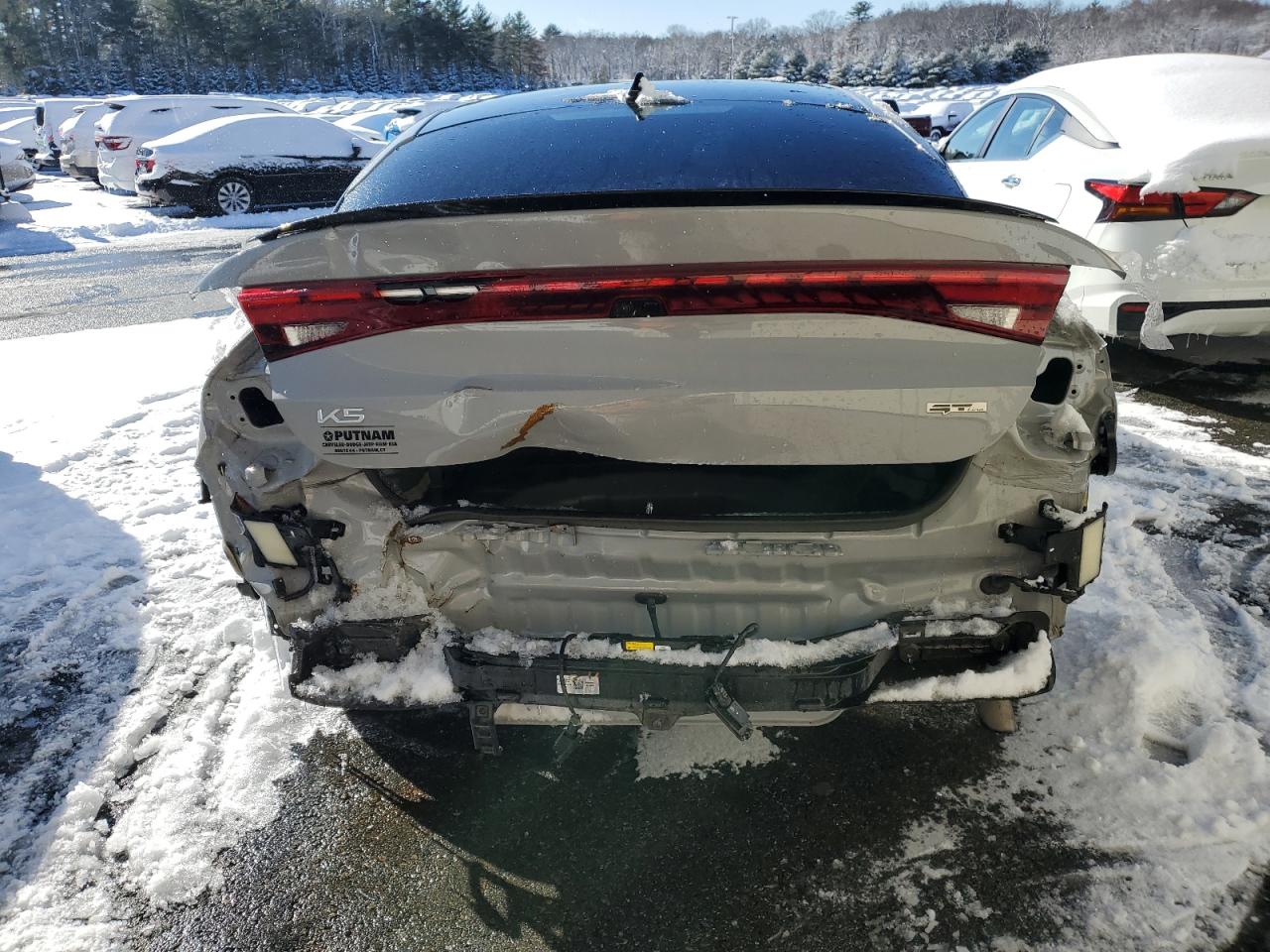 2024 KIA K5 VIN 5XXG64J22RG259525 Copart auction photo, rear end / minor dent/scratches damage thumbnail 6