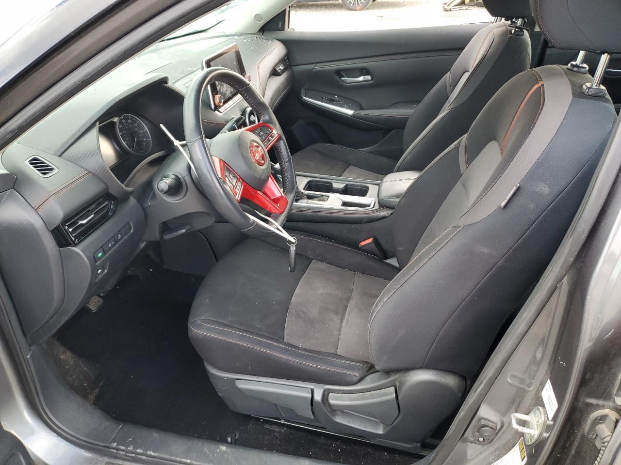 2021 Nissan Sentra VIN 3N1AB8DV2MY245027 Copart auction photo, rollover damage thumbnail 7