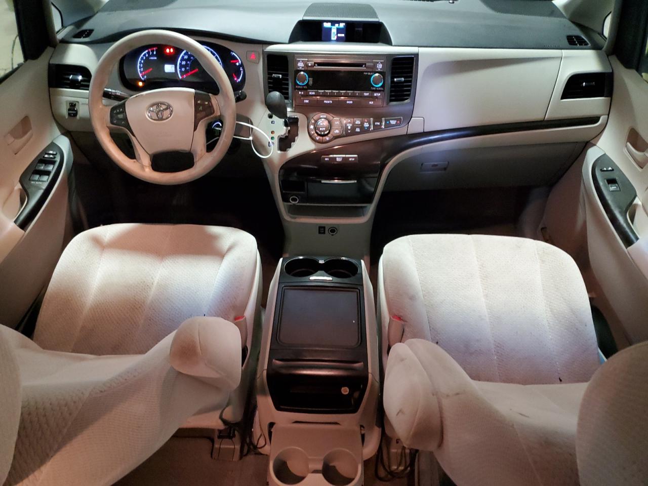 2014 Toyota Sienna VIN 5TDKK3DC6ES472460 Copart auction photo, rear end / all over damage thumbnail 8