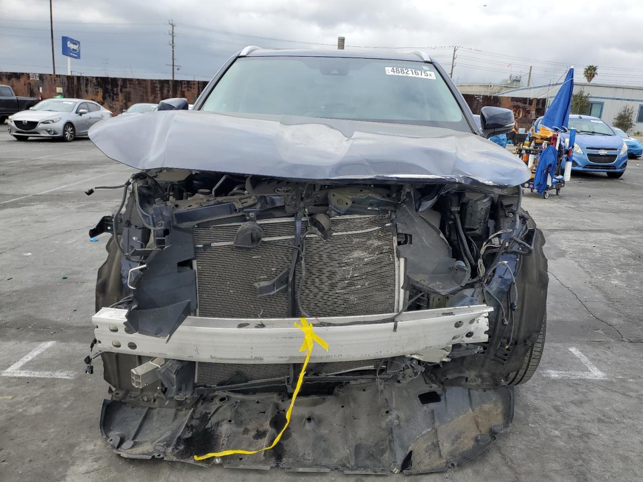 2023 Toyota Highlander VIN 5TDKDRBH4PS500853 Copart auction photo, front end damage thumbnail 5