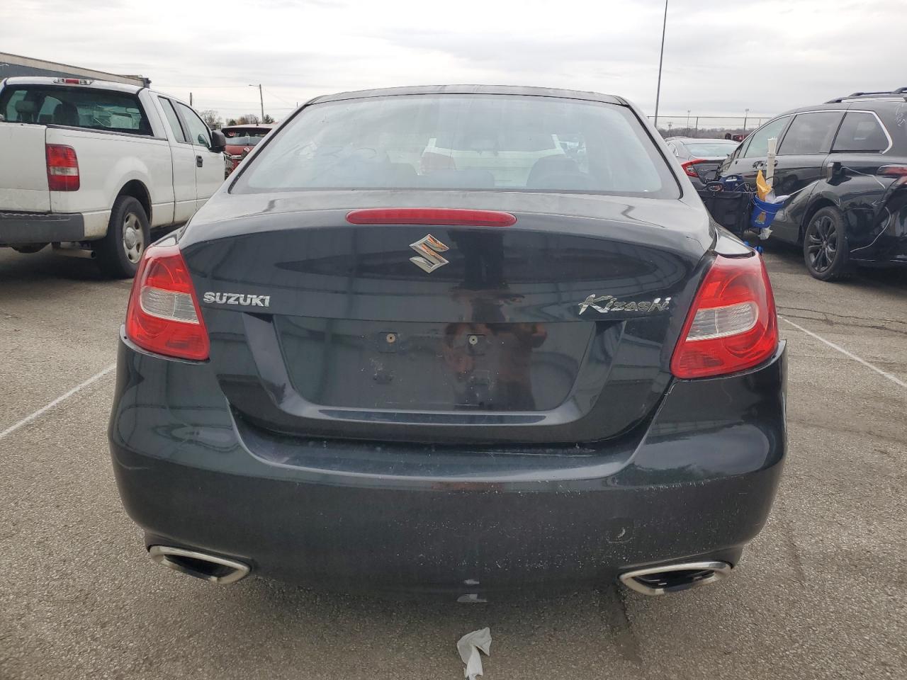 2012 Suzuki Kizashi VIN JS2RE9A30C6101438 Copart auction photo, all over damage thumbnail 6