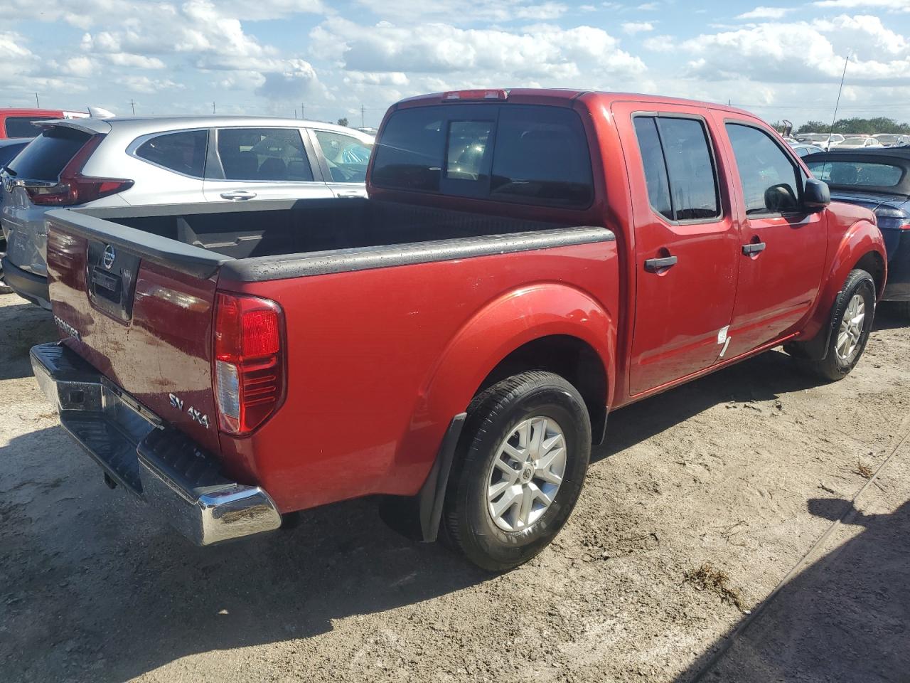 2018 Nissan Navara (Frontier) VIN 1N6AD0EVXJN726365 Copart auction photo, water/flood damage thumbnail 3