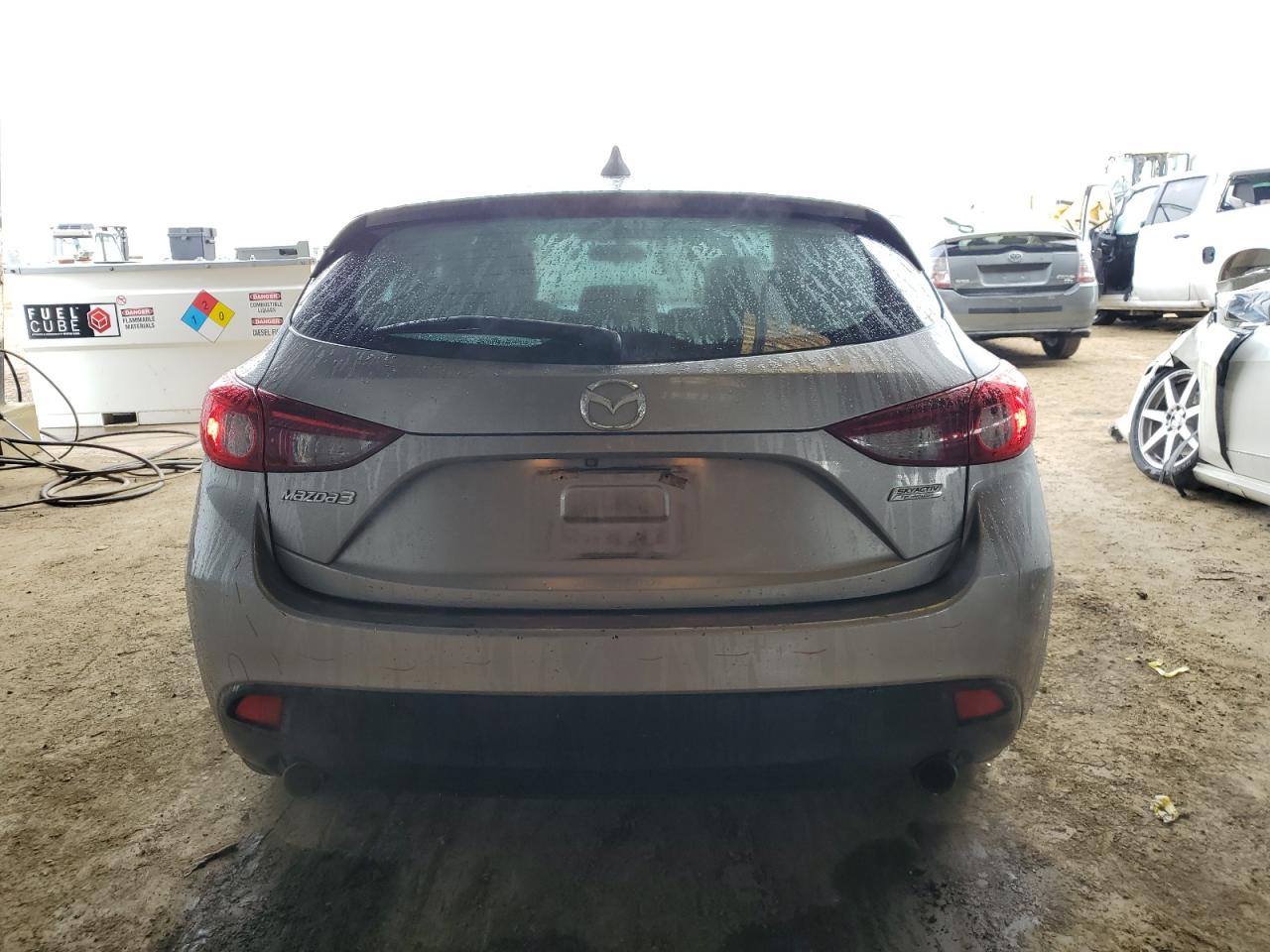 2014 Mazda 3 VIN JM1BM1M78E1158470 Copart auction photo, front end damage thumbnail 6