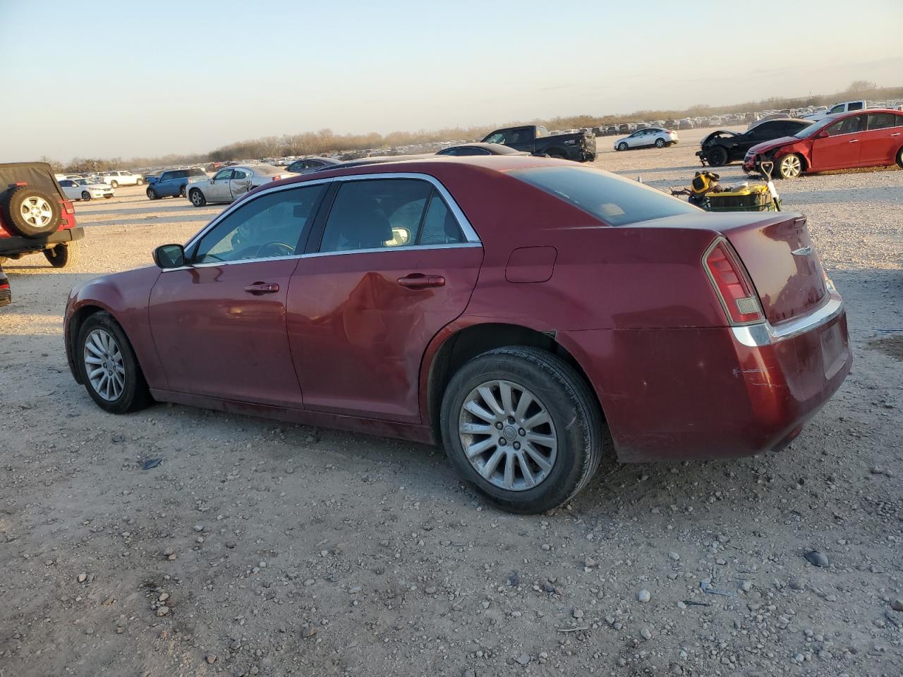 2012 Chrysler 300 VIN 2C3CCAAG2CH273662 Copart auction photo, undercarriage / side damage thumbnail 2
