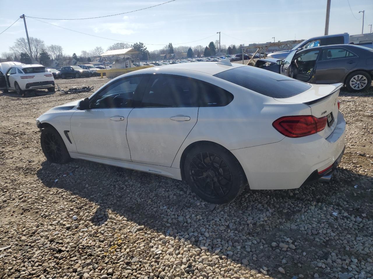 2018 BMW 4er VIN WBA4J3C57JBG97003 Copart auction photo, front end damage thumbnail 2