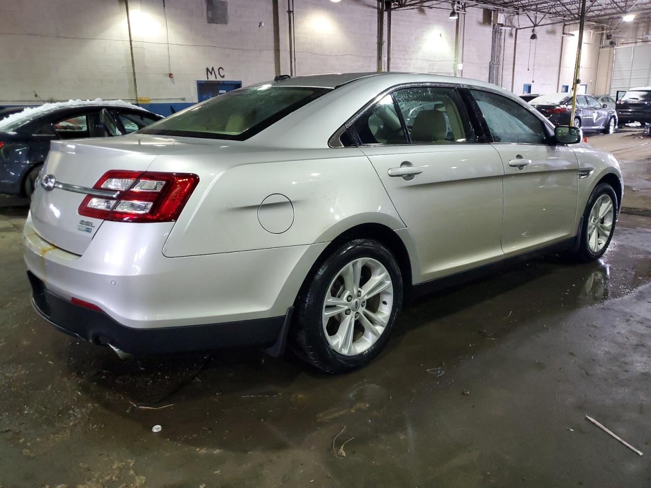 2015 Ford Taurus VIN 1FAHP2H84FG150512 Copart auction photo, front end damage thumbnail 3