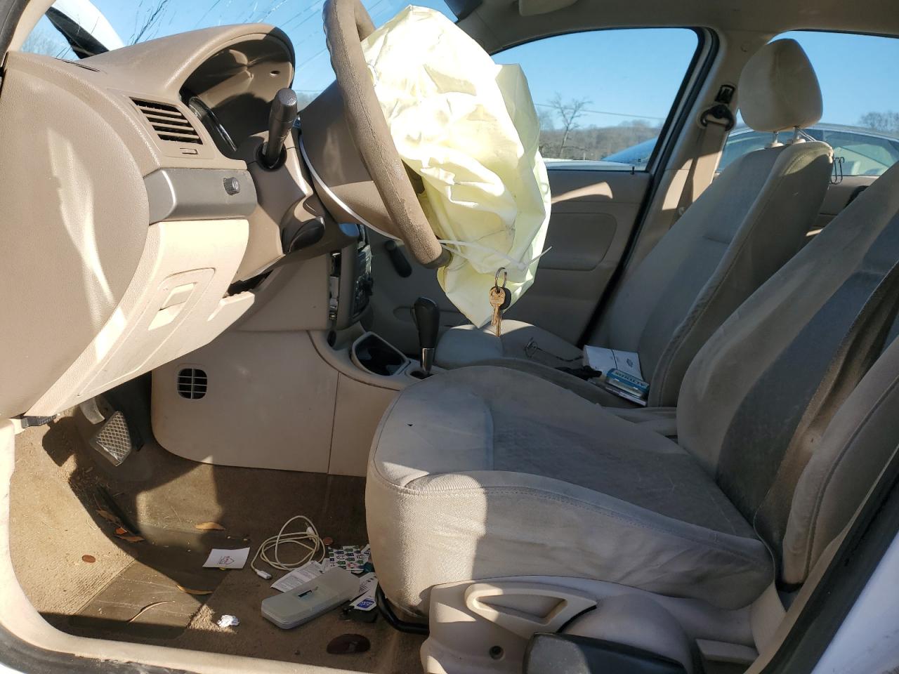 2007 Chevrolet Cobalt VIN 1G1AK55F577336147 Copart auction photo, all over damage thumbnail 7