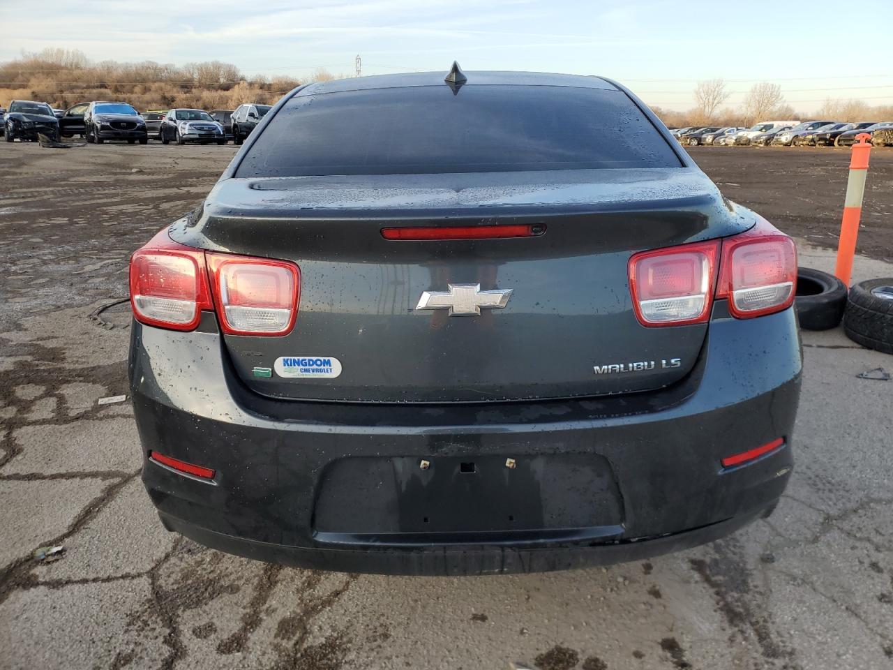 2015 Chevrolet Malibu VIN 1G11B5SL7FF101876 Copart auction photo, front end / side damage thumbnail 6