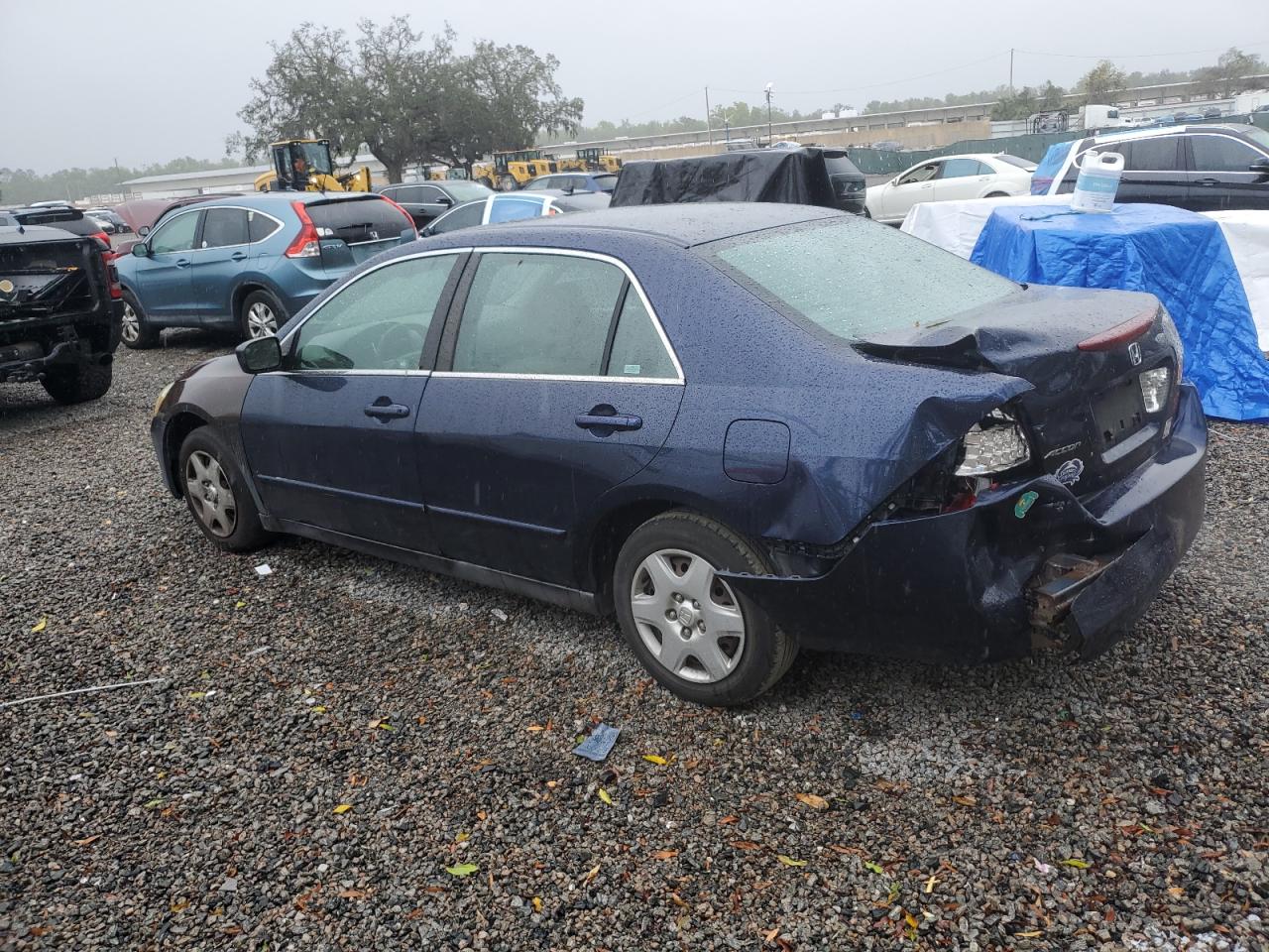 2007 Honda Accord VIN 1HGCM56467A224887 Copart auction photo, rear end damage thumbnail 2