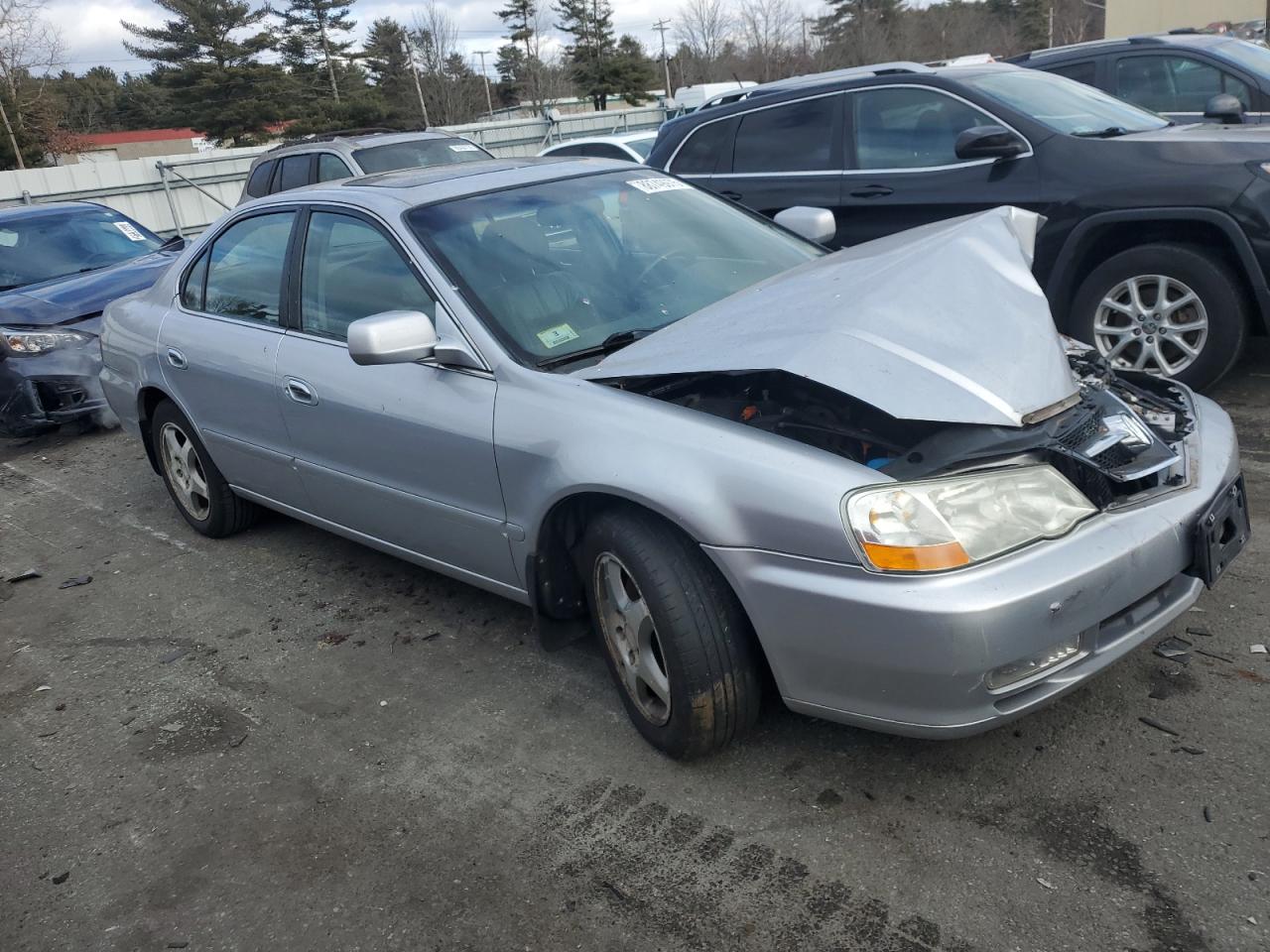2002 Acura TL VIN 19UUA56632A059419 Copart auction photo, front end / rear end damage thumbnail 4