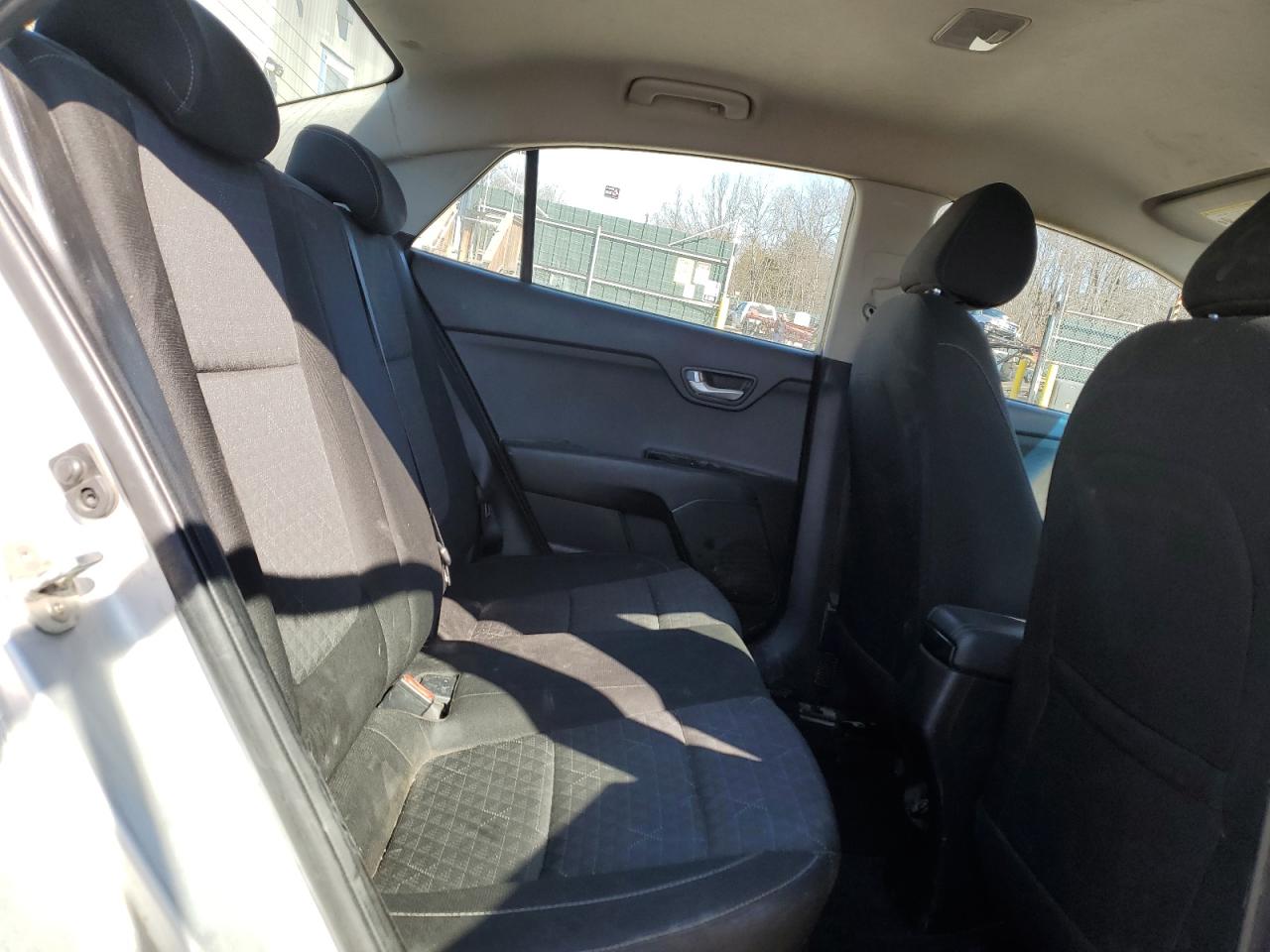 2020 KIA Rio VIN 3KPA24AD1LE278411 Copart auction photo, side / rear end damage thumbnail 10