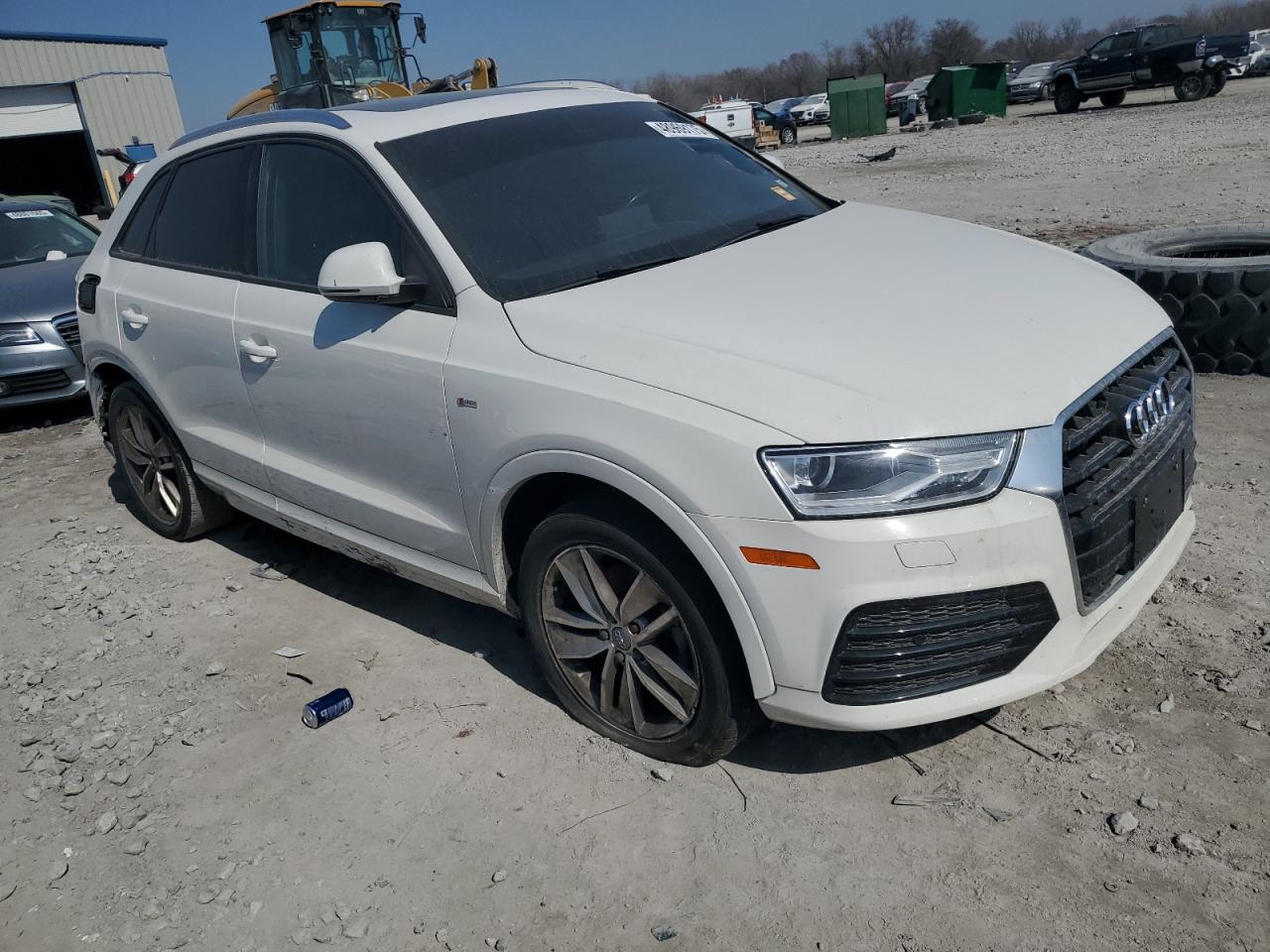 2018 Audi Q3 VIN WA1BCCFS4JR019586 Copart auction photo, rear end damage thumbnail 4