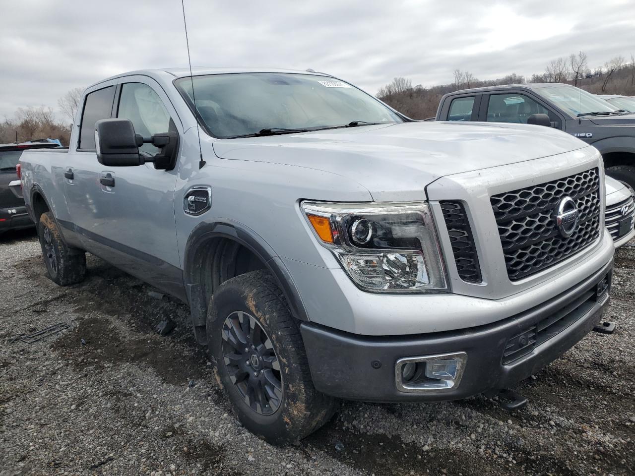2016 Nissan Titan VIN 1N6BA1F44GN508522 Copart auction photo, all over damage thumbnail 4