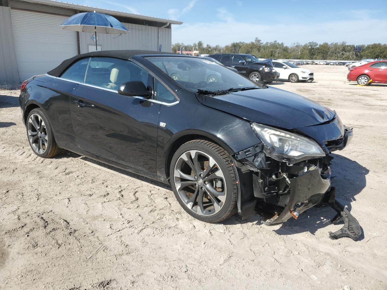 2017 Buick Cascada VIN W04WH3N57HG052750 Copart auction photo, front end damage thumbnail 4