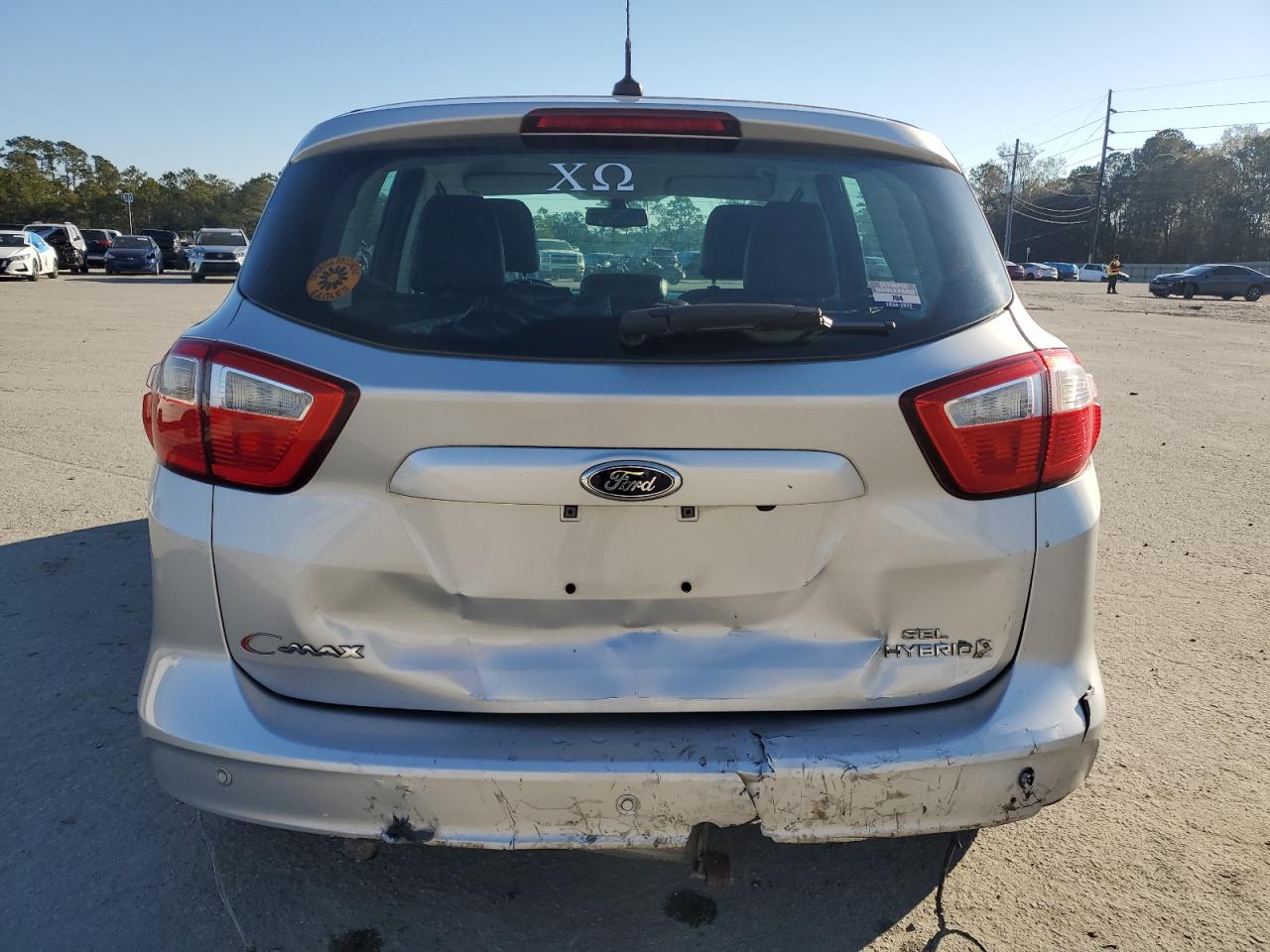 2013 Ford C-MAX VIN 1FADP5BU4DL534235 Copart auction photo, front end / rear end damage thumbnail 6