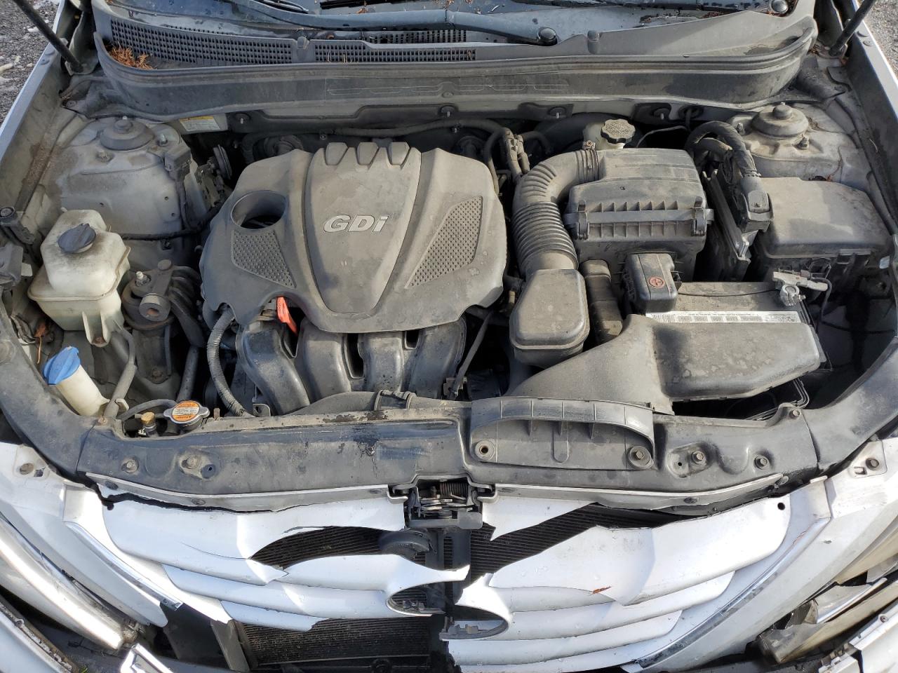 2012 Hyundai Sonata VIN 5NPEB4AC8CH312235 Copart auction photo, front end damage thumbnail 11