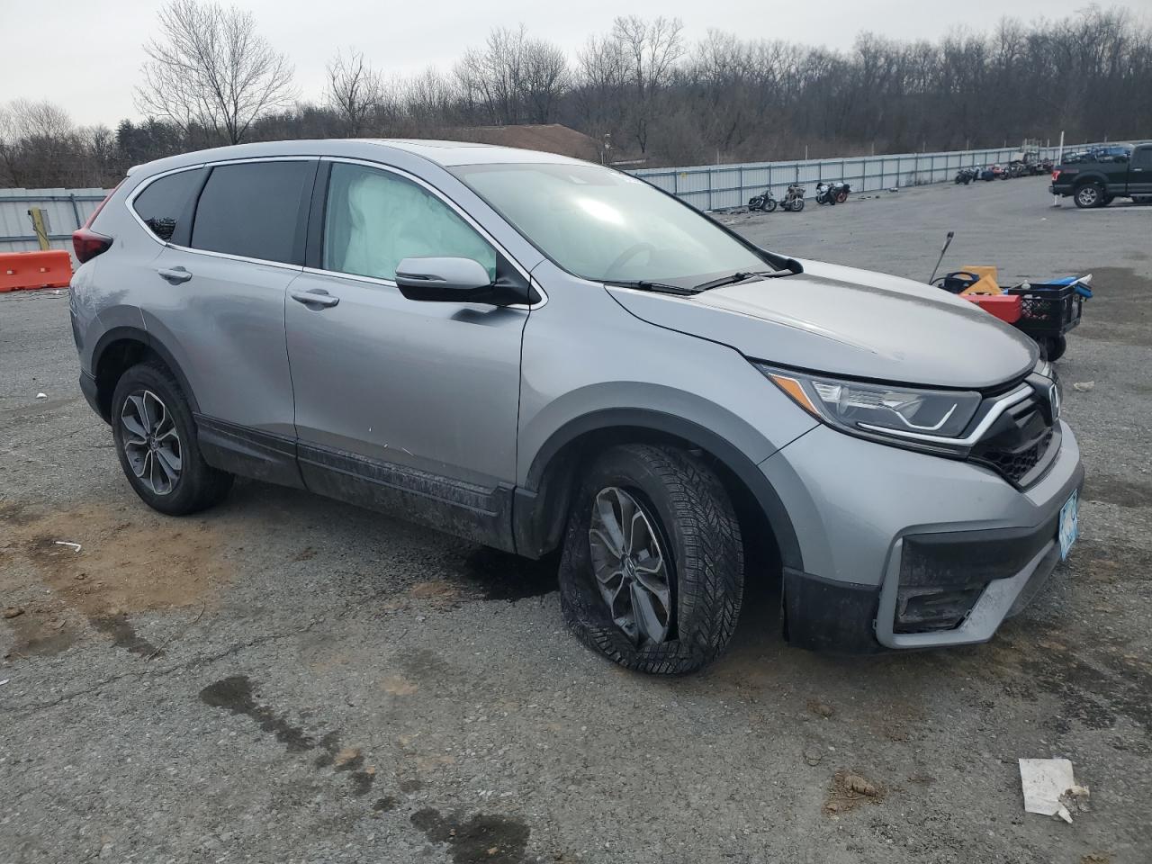 2020 Honda CR-V VIN 2HKRW2H55LH684990 Copart auction photo, front end / undercarriage damage thumbnail 4