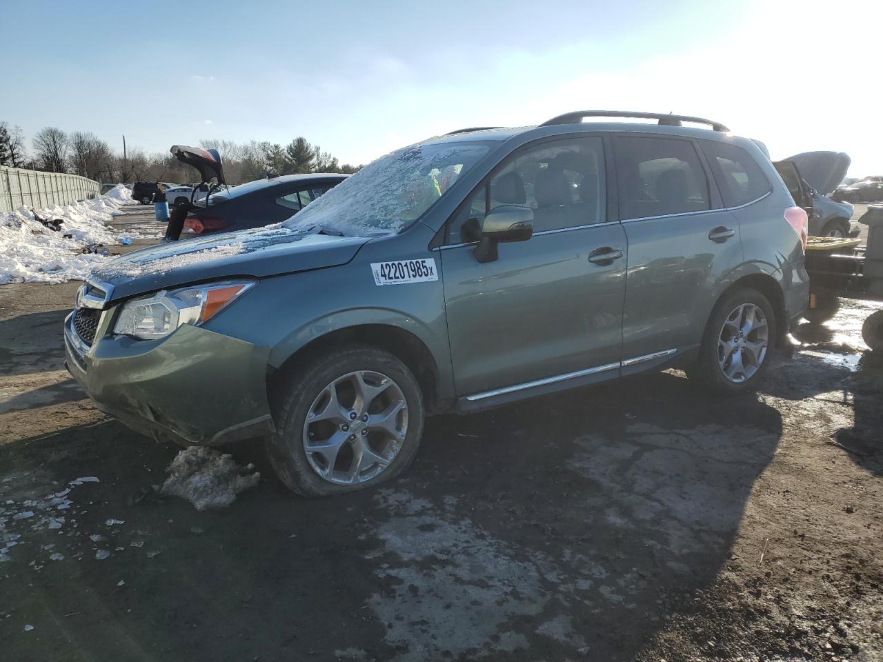 2015 Subaru Forester VIN JF2SJAUC2FH448395