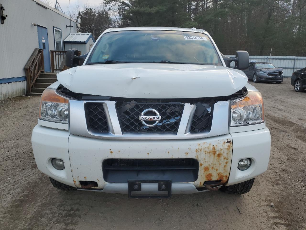 2013 Nissan Titan VIN 1N6AA0EC4DN312512 Copart auction photo, front end / minor dent/scratches damage thumbnail 5