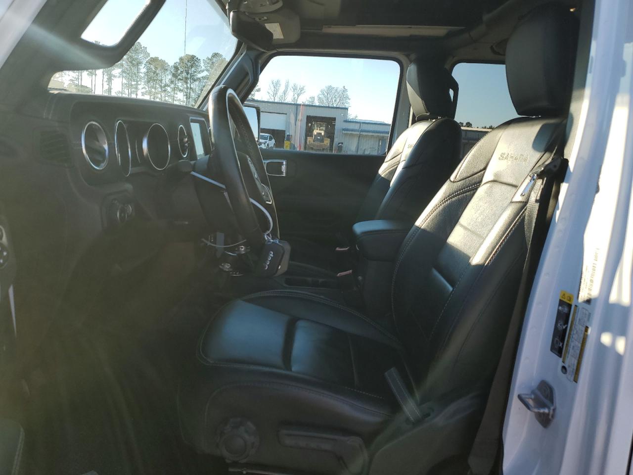 2020 Jeep Wrangler VIN 1C4HJXEN6LW330658 Copart auction photo, front end damage thumbnail 7